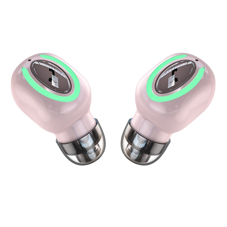 M9 Bluetooth 5.1 Business Style In-ear Stereo Wireless Bluetooth Earphone(Pink) - Bluetooth Earphone by PMC Jewellery | Online Shopping South Africa | PMC Jewellery