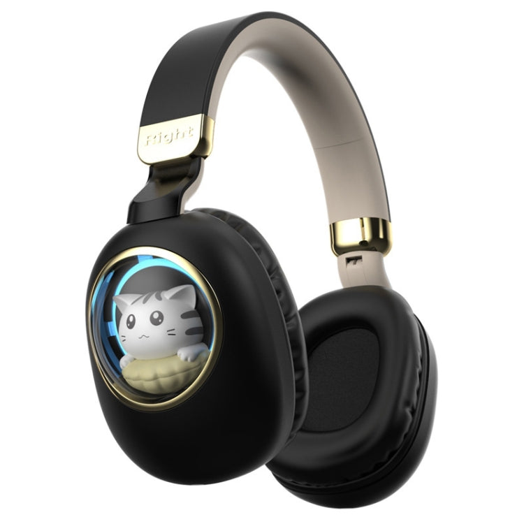 B4 RGB Cartoon Stereo Headset Wireless Bluetooth Headphones (Black) - Headset & Headphone by PMC TechLife | Online Shopping South Africa | PMC TechLife