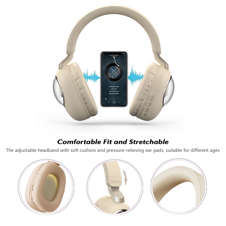 B4 RGB Cartoon Stereo Headset Wireless Bluetooth Headphones (Blue) - Headset & Headphone by PMC Jewellery | Online Shopping South Africa | PMC Jewellery