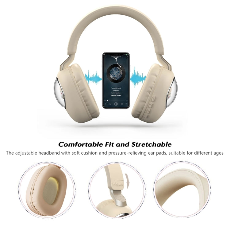 B4 RGB Cartoon Stereo Headset Wireless Bluetooth Headphones (Purple) - Headset & Headphone by PMC TechLife | Online Shopping South Africa | PMC TechLife