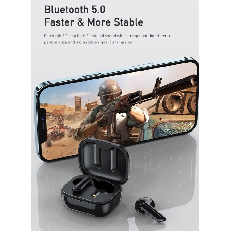 awei T36 Bluetooth 5.0 True Wireless Stereo Bluetooth Earphone (Black) - TWS Earphone by awei | Online Shopping South Africa | PMC Jewellery