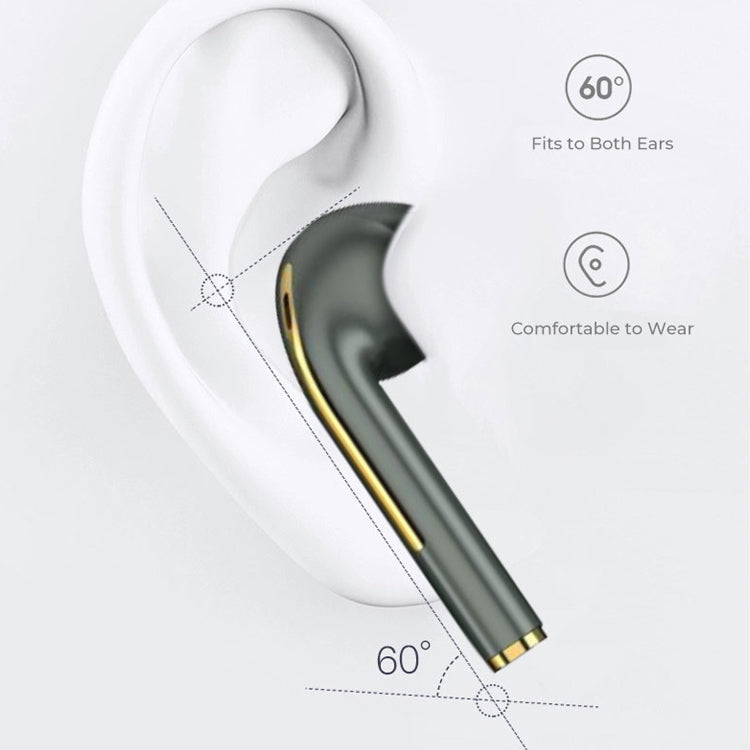 J18 Bluetooth 5.0 TWS Wireless Binaural Bluetooth Earphone with Charging Box(Green) - TWS Earphone by PMC TechLife | Online Shopping South Africa | PMC TechLife