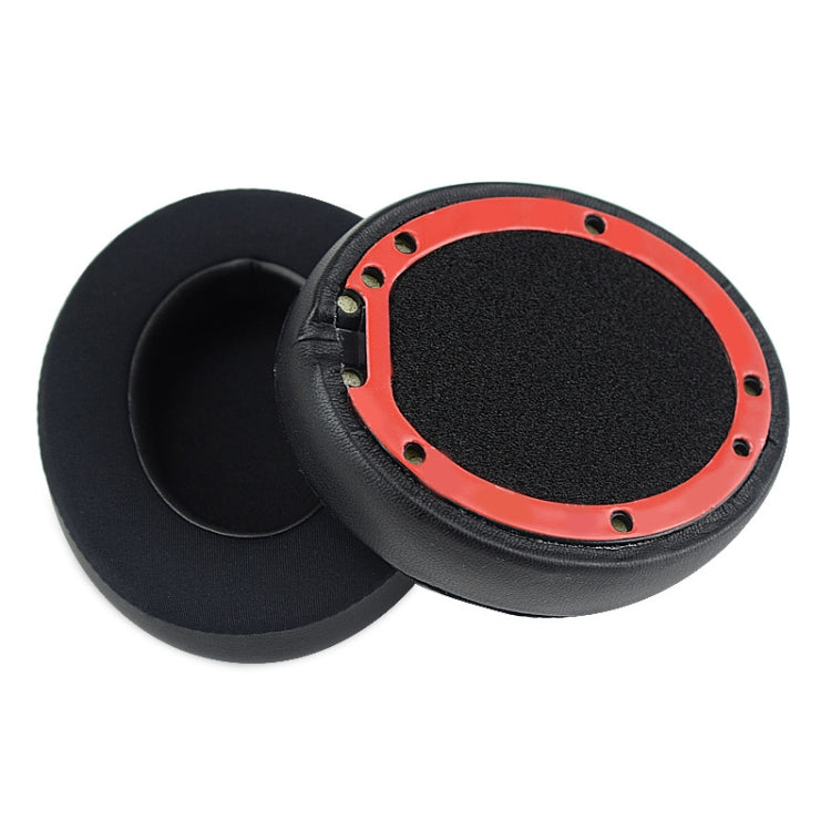 2 PCS For Beats Studio 2.0 / 3.0 Headphone Protective Cover Ice Gel Earmuffs(Black) - Earmuff & Pad by PMC TechLife | Online Shopping South Africa | PMC TechLife