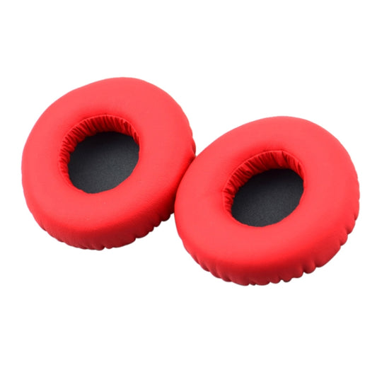 2 PCS For Sony MDR-XB450AP / XB550 / XB650 / XB400 Earphone Cushion Cover Earmuffs Replacement Earpads with Mesh(Red) - Earmuff & Pad by PMC Jewellery | Online Shopping South Africa | PMC Jewellery