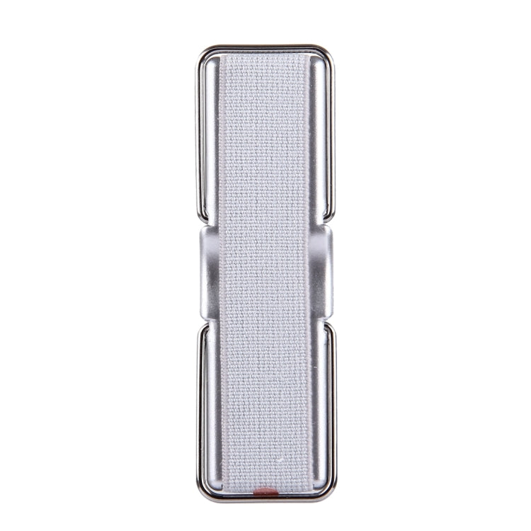 2 in 1 Adjustable Universal Mini Adhesive Holder Stand + Slim Finger Grip, Size: 7.3 x 2.2 x 0.3 cm(Grey) - Ring Holder by PMC TechLife | Online Shopping South Africa | PMC TechLife