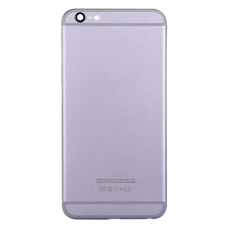 5 in 1 for iPhone 6s Plus (Back Cover + Card Tray + Volume Control Key + Power Button + Mute Switch Vibrator Key) Full Assembly Housing Cover(Grey) - iPhone 6S/6S Plus Parts by PMC TechLife | Online Shopping South Africa | PMC TechLife