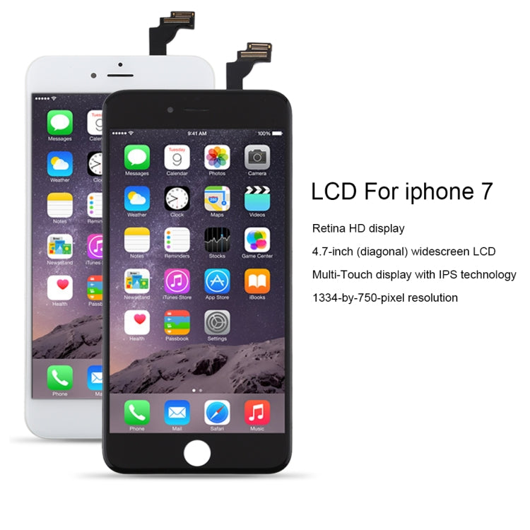 Original LCD Screen for iPhone 6 Plus Digitizer Full Assembly (White) - free shipping - PMC TechLife - Order now!