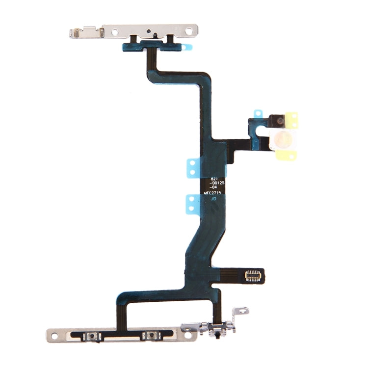 Power Button & Volume Button & Flashlight Flex Cable with Brackets for iPhone 6s - iPhone 6S/6S Plus Parts by PMC TechLife | Online Shopping South Africa | PMC TechLife
