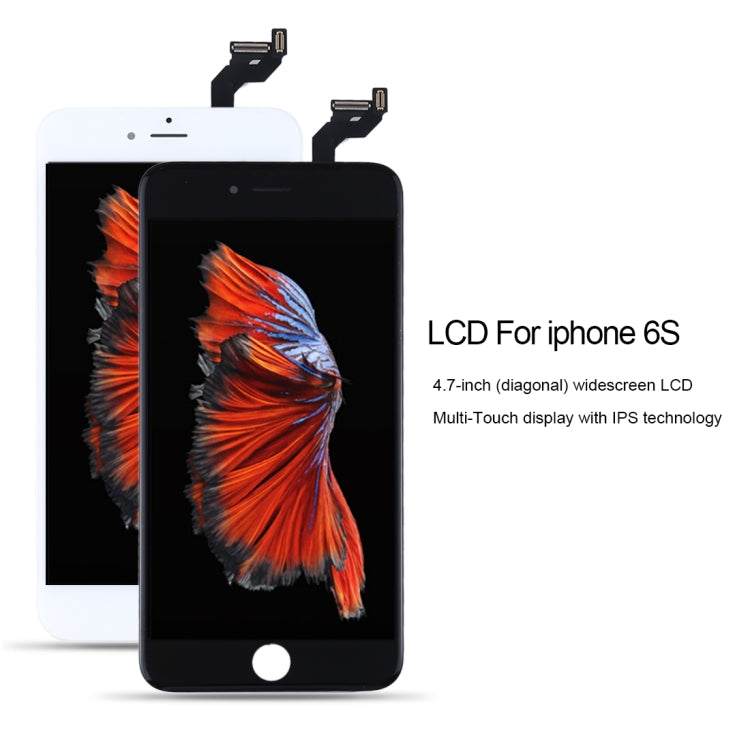 Original LCD Screen for iPhone 6S with Digitizer Full Assembly (Black) - free shipping - PMC TechLife - Order now!