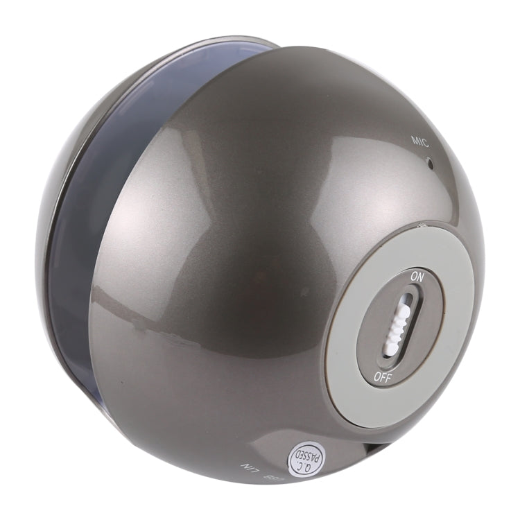 BT-118 Mini Wireless Bluetooth Speaker with Breathing Light, Support Hands-free / TF Card / AUX(Grey) - Mini Speaker by PMC TechLife | Online Shopping South Africa | PMC TechLife