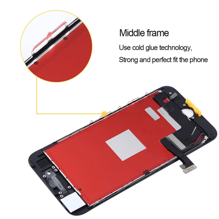 Original LCD Screen for iPhone 7 with Digitizer Full Assembly (Black) - free shipping - PMC TechLife - Order now!