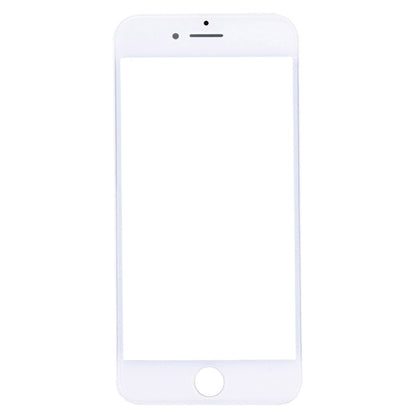 Front Screen Outer Glass Lens with Front LCD Screen Bezel Frame for iPhone 7 (White) - Glass Lens by PMC Jewellery | Online Shopping South Africa | PMC Jewellery