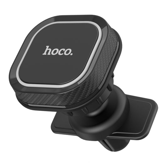 Hoco CA52 Intelligent Series Air Outlet In-car Holder (Black) - Car Holders by hoco | Online Shopping South Africa | PMC Jewellery