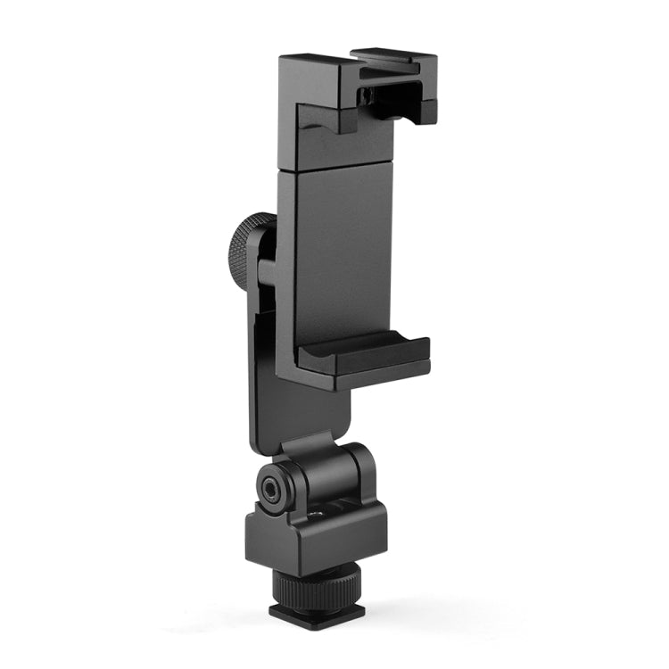 YELANGU PC10 360 Degree Rotating Horizontal Vertical Shooting Phone Clamp Holder Bracket (Black) - Desktop Holder by YELANGU | Online Shopping South Africa | PMC Jewellery