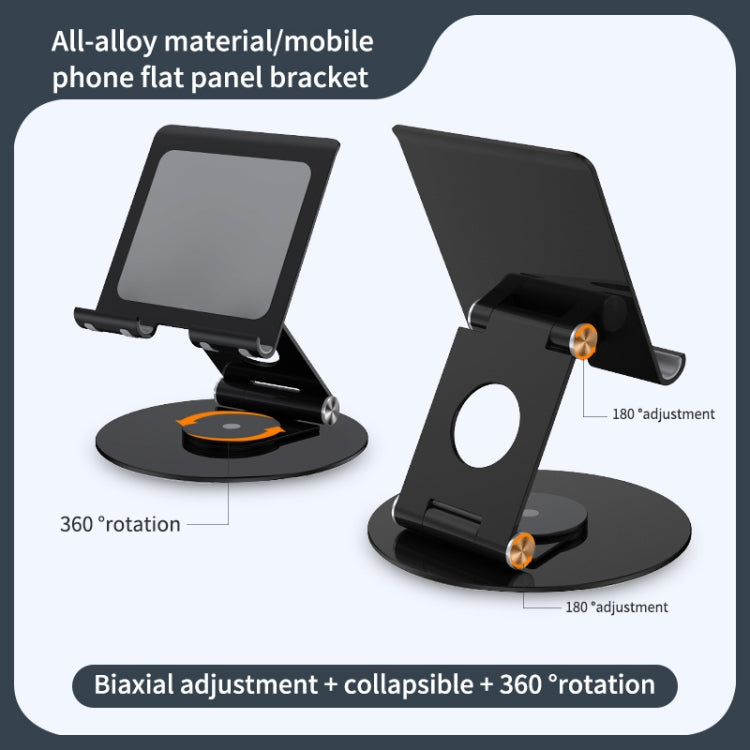 L04 Height / Angle Adjustable Full Metal Folding Laptop Holder For Laptops Below 17.3 inch (Black) - MacBook Holder by PMC TechLife | Online Shopping South Africa | PMC TechLife