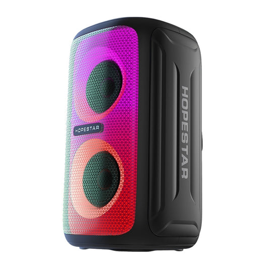 HOPESTAR Party 110 Mini Colorful Lights Wireless Bluetooth Speaker (Black) - Desktop Speaker by HOPESTAR | Online Shopping South Africa | PMC Jewellery | Buy Now Pay Later Mobicred