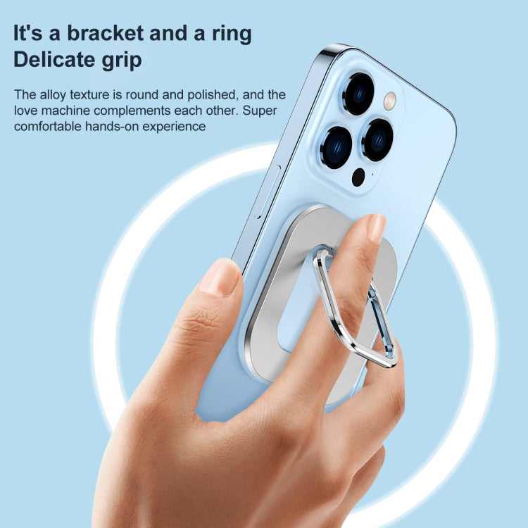 Magsafe Magnetic Mobile Phone Ring Holder (Black) - Ring Holder by PMC TechLife | Online Shopping South Africa | PMC TechLife