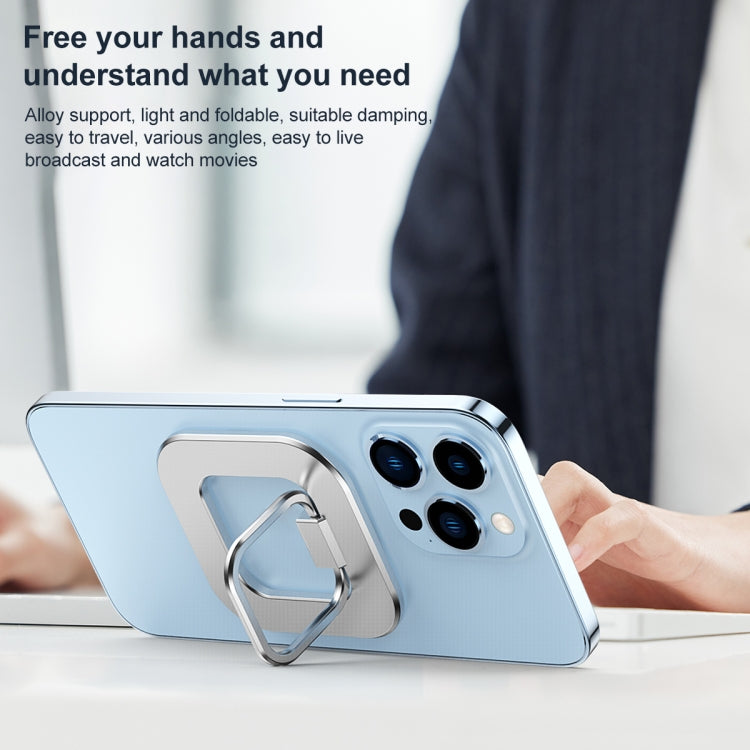 Magsafe Magnetic Mobile Phone Ring Holder (Black) - Ring Holder by PMC TechLife | Online Shopping South Africa | PMC TechLife