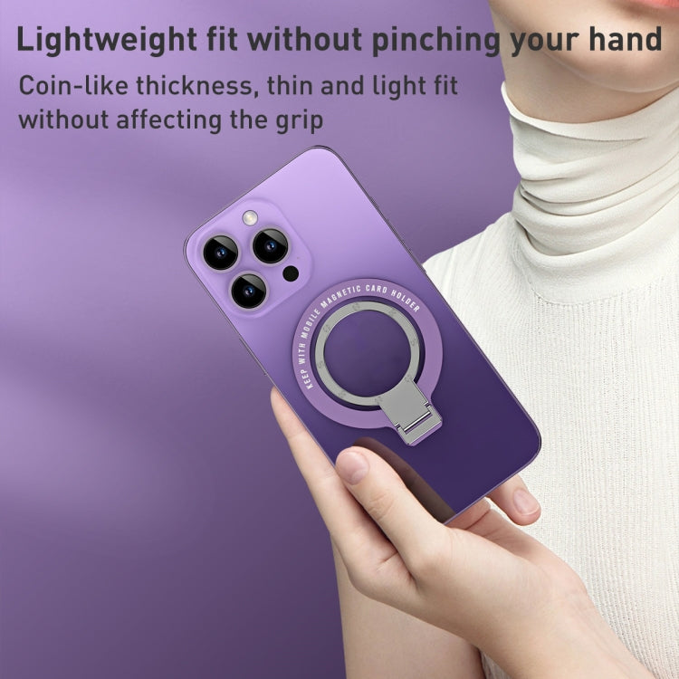 Ultra-thin Metal Phone Holder (Red) - Ring Holder by PMC TechLife | Online Shopping South Africa | PMC TechLife