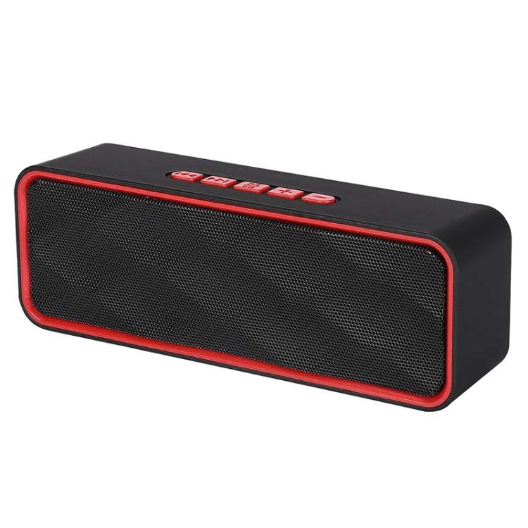 SC211 Pro Outdoor Multi-function Card Wireless Bluetooth Speaker Standard Edition (Red) - Desktop Speaker by PMC Jewellery | Online Shopping South Africa | PMC Jewellery