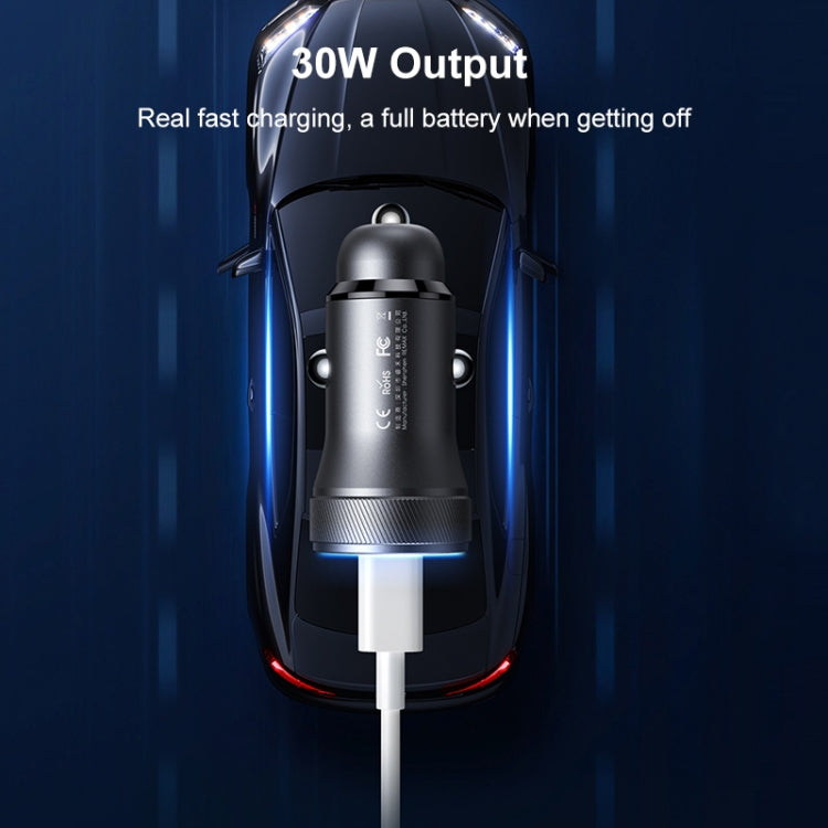 REMAX RCC335 Seaya Series 2 in 1 Car 30W PD Fast Charger - Car Charger by REMAX | Online Shopping South Africa | PMC Jewellery