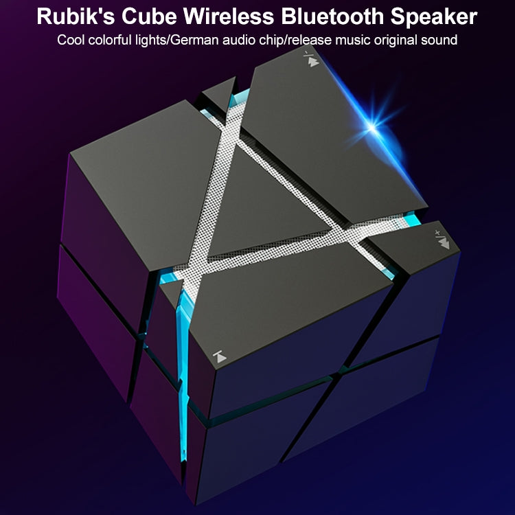 Qone 2 Cube Mini Portable Card Wireless Bluetooth Speaker(Blue) - Mini Speaker by PMC TechLife | Online Shopping South Africa | PMC TechLife
