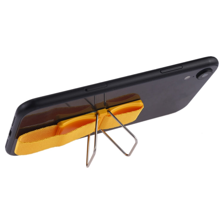 CPS-011 Universal Phone Grip Loop & Stand Holder (Yellow) - Ring Holder by PMC TechLife | Online Shopping South Africa | PMC TechLife