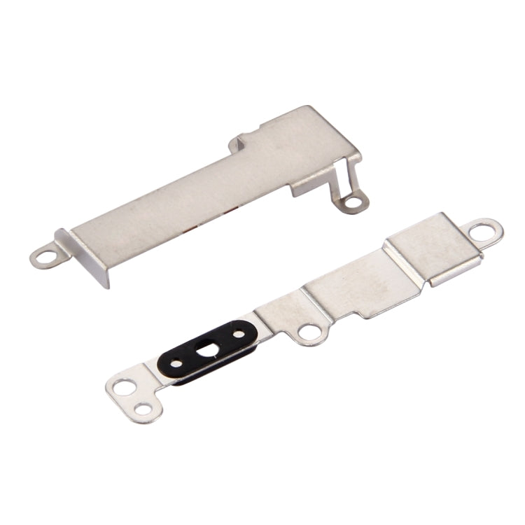 Home Button Retaining Bracket + Earpiece Speaker Retaining Bracket for iPhone 7 - Metal Parts by PMC TechLife | Online Shopping South Africa | PMC TechLife