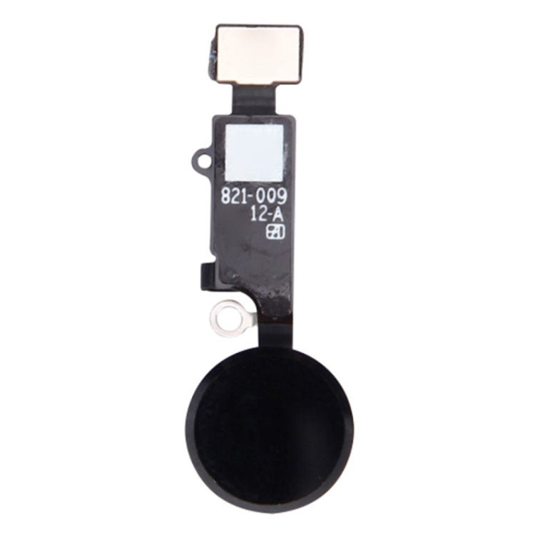Home Button for iPhone 7, Not Supporting Fingerprint Identification(Black) - Flex Cable by PMC TechLife | Online Shopping South Africa | PMC TechLife