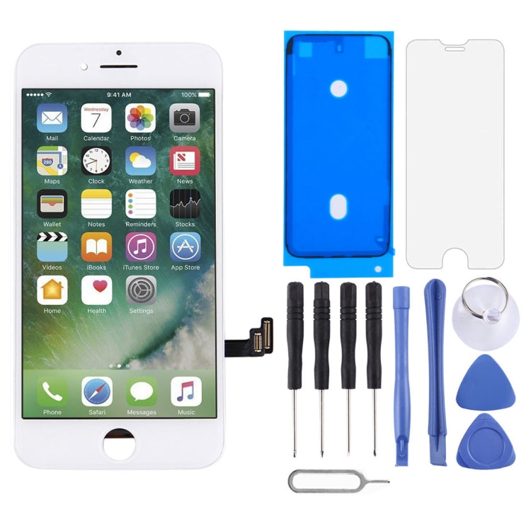 LCD Screen and Digitizer Full Assembly for iPhone 7(White) - free shipping - PMC TechLife - Order now!
