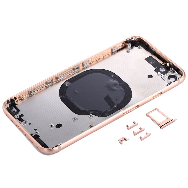 Back Housing Cover for iPhone 8 (Rose Gold) - Back Cover by PMC TechLife | Online Shopping South Africa | PMC TechLife