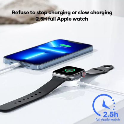 3 in 1 USB-C / Type-C to 8 Pin + USB-C / Type-C + Magnetic Watch Wireless Charger Data Cable, Cable Length: 1.2m -  by PMC Jewellery | Online Shopping South Africa | PMC Jewellery