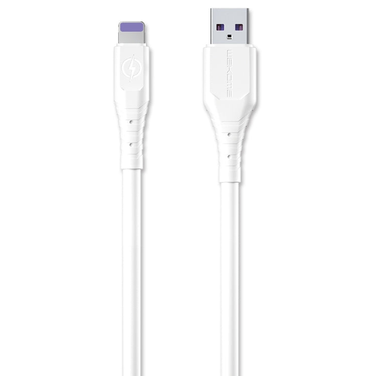 WK WDC-152 6A 8 Pin Fast Charging Data Cable, Length: 2m (White) - Normal Style Cable by WK | Online Shopping South Africa | PMC Jewellery