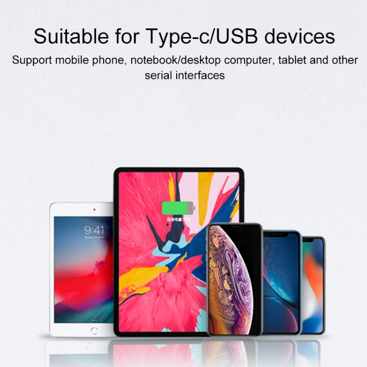 10 Gbps USB Female to USB-C/Type-C Male Magnetic Straight Charging Adapter - Converter & Adapter by PMC TechLife | Online Shopping South Africa | PMC TechLife