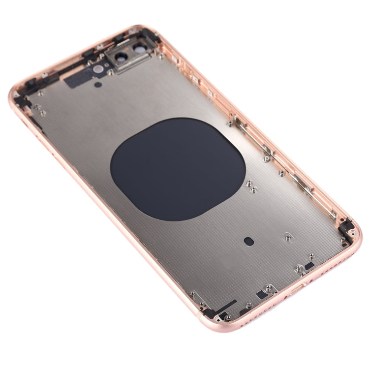 Back Housing Cover for iPhone 8 Plus(Rose Gold) - Back Cover by PMC Jewellery | Online Shopping South Africa | PMC Jewellery