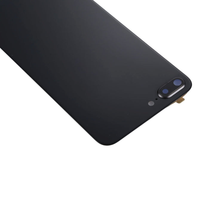 Back Cover with Adhesive for iPhone 8 Plus (Black) - Back Cover by PMC TechLife | Online Shopping South Africa | PMC TechLife