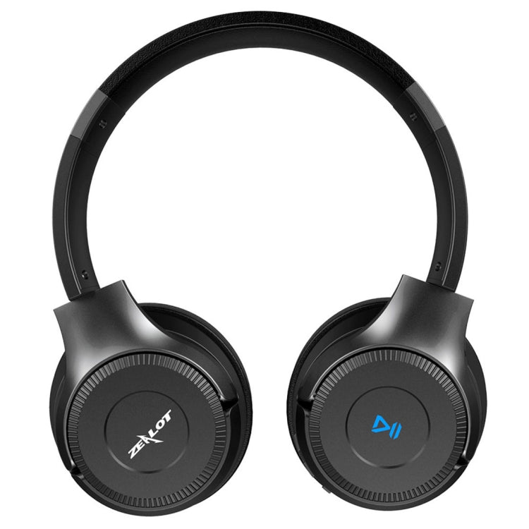 ZEALOT B26T Stereo Wired Wireless Bluetooth 4.0 Subwoofer Headset with 3.5mm Universal Audio Cable Jack & HD Microphone, For Mobile Phones & Tablets & Laptops, Support 32GB TF Card Maximum(Black) - Headset & Headphone by ZEALOT | Online Shopping South Africa | PMC Jewellery | Buy Now Pay Later Mobicred