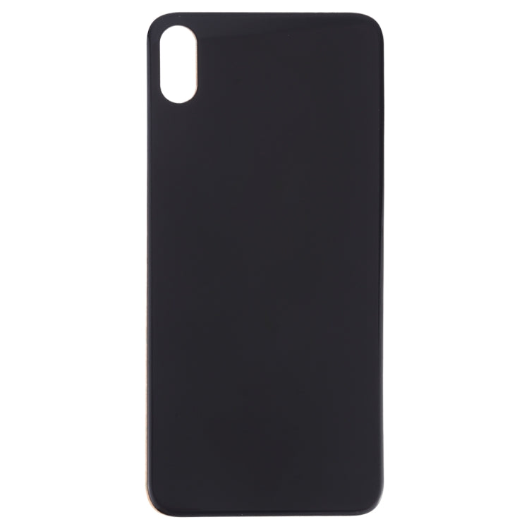 Easy Replacement Big Camera Hole Glass Back Battery Cover with Adhesive for iPhone X(Black) - Back Cover by PMC TechLife | Online Shopping South Africa | PMC TechLife | Buy Now Pay Later Mobicred