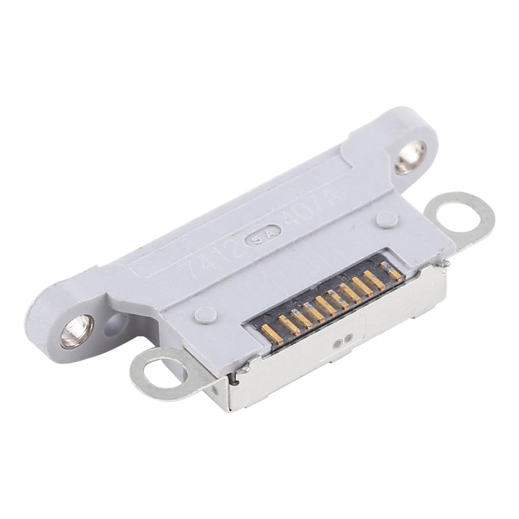 10 PCS Charging Port Connector for iPhone X(Grey) - Metal Parts by PMC TechLife | Online Shopping South Africa | PMC TechLife
