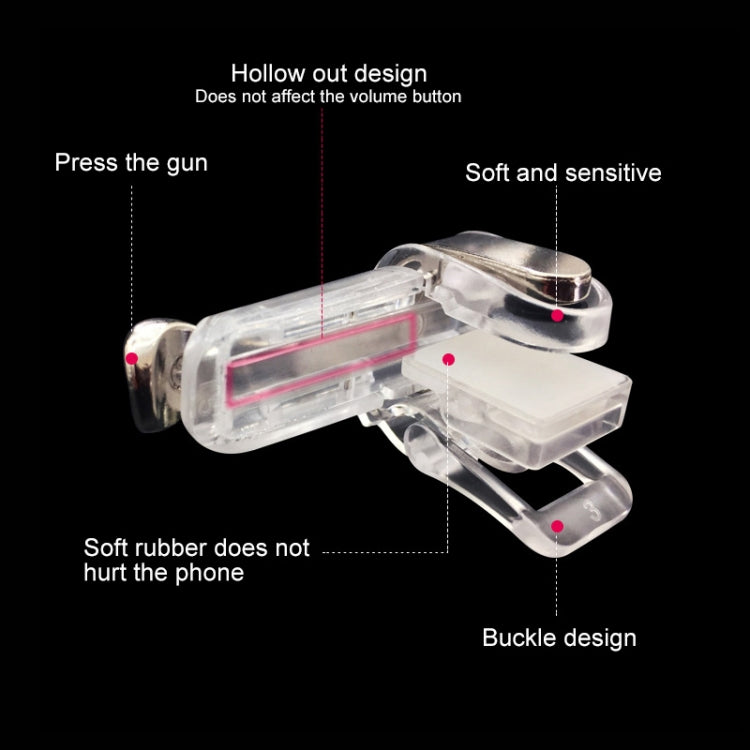 Eat Chicken Mobile Phone Trigger Shooting Controller Button Handle - Handle Shooter by PMC TechLife | Online Shopping South Africa | PMC TechLife
