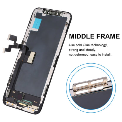 incell TFT Material Digitizer Assembly(LCD + Frame + Touch Pad) for iPhone X(Black) - LCD Related Parts by PMC Jewellery | Online Shopping South Africa | PMC Jewellery