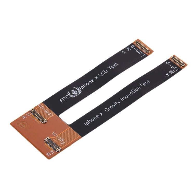 Original LCD Display & Gravity Induction Testing Flex Cable for iPhone X - Flex Cable by PMC TechLife | Online Shopping South Africa | PMC TechLife