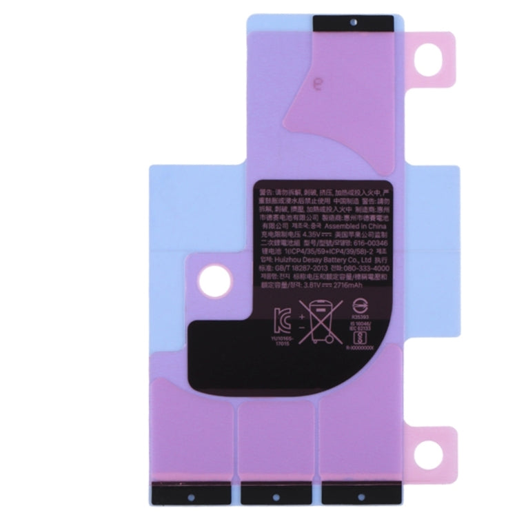 10 PCS Battery Adhesive Tape Stickers for iPhone XS - Others by PMC TechLife | Online Shopping South Africa | PMC TechLife