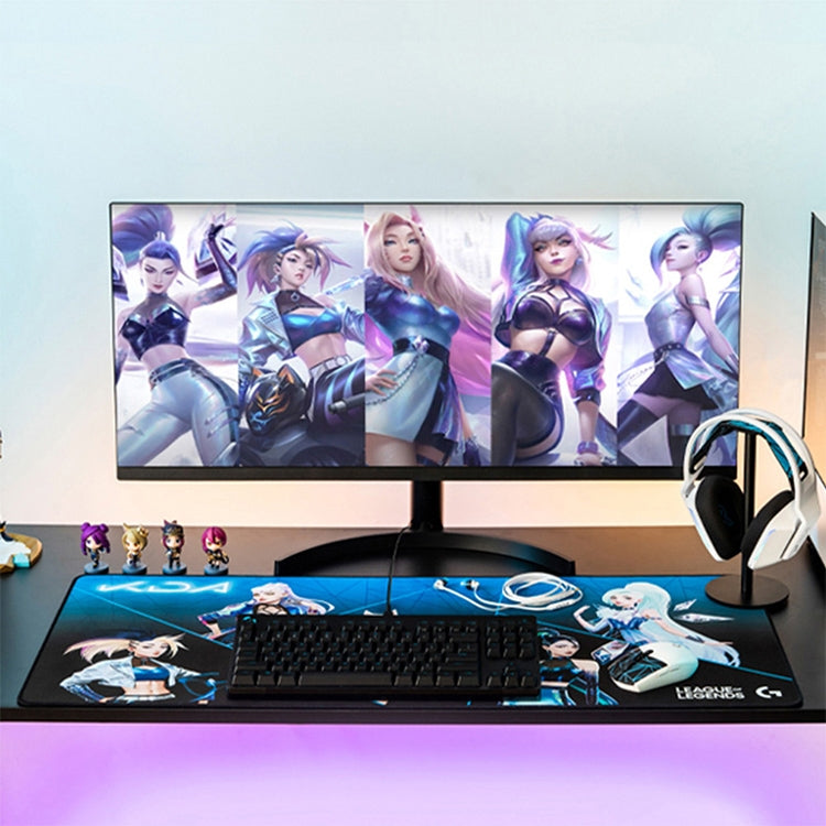 Logitech G840 KDA Gaming Keyboard Mouse Pad Table Mat, Size: 900x400x3mm - Mouse Pads by Logitech | Online Shopping South Africa | PMC Jewellery | Buy Now Pay Later Mobicred