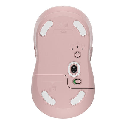 Logitech M750 2000DPI 2.4GHz Wireless Bluetooth Dual Mode Mouse (Pink) - Wireless Mice by Logitech | Online Shopping South Africa | PMC Jewellery | Buy Now Pay Later Mobicred