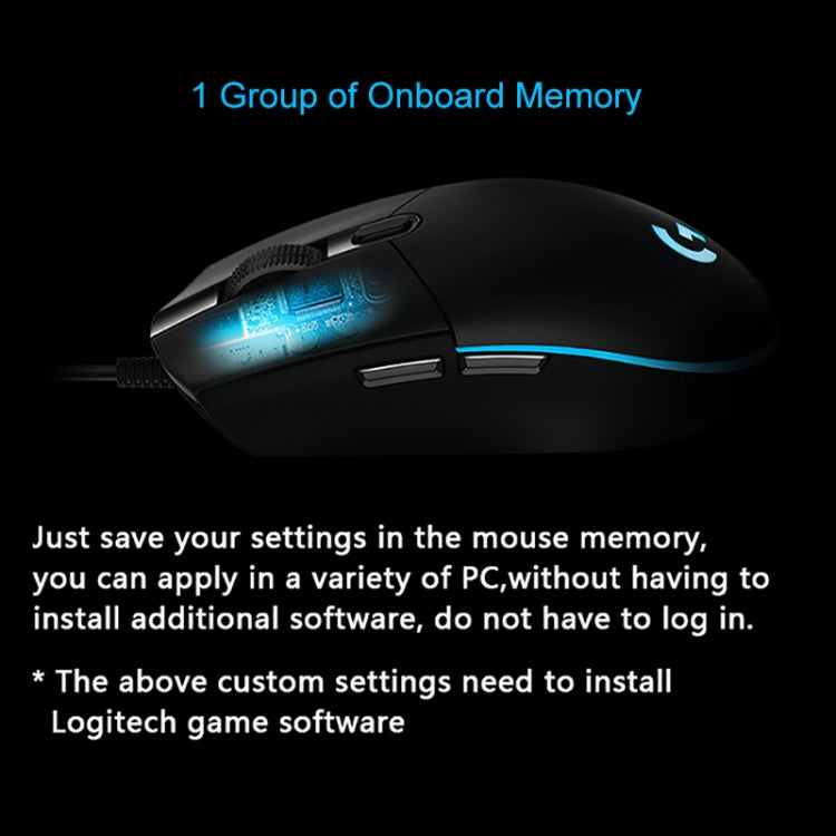 Logitech G102 6-keys RGB Glowing 6000DPI Five-speed Adjustable Wired Optical Gaming Mouse, Length: 2m (White) - Wired Mice by Logitech | Online Shopping South Africa | PMC TechLife | Buy Now Pay Later Mobicred