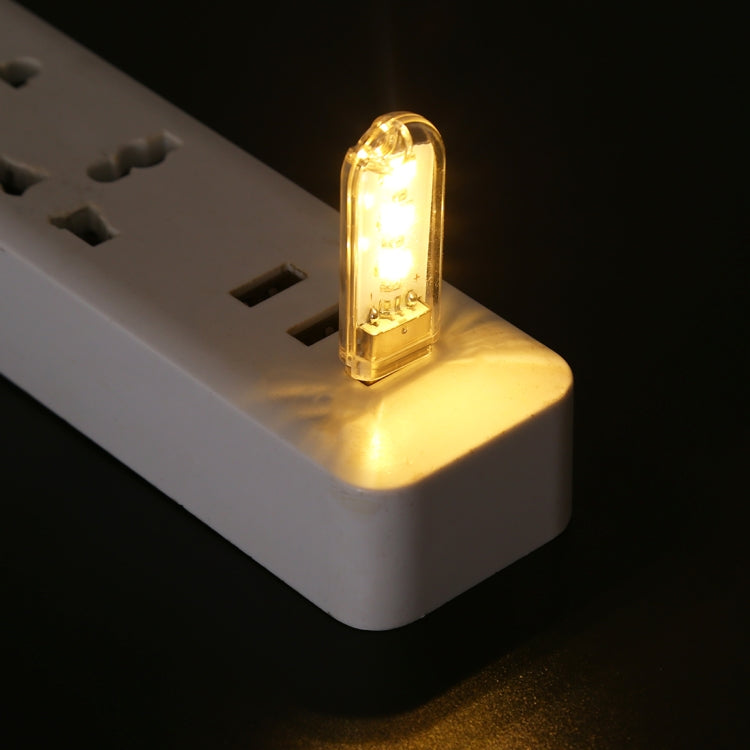 3 LEDs 5730 SMD USB LED Book Light Portable Night Lamp(Warm White) - free shipping - PMC TechLife - Order now!