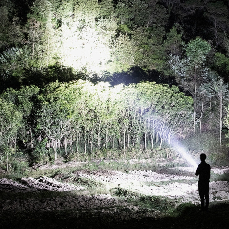 W590 P50 10W Rechargeable Strong LED Flashlight 4-Modes Outdoors Searchlight with Tripod - LED Flashlight by PMC TechLife | Online Shopping South Africa | PMC TechLife