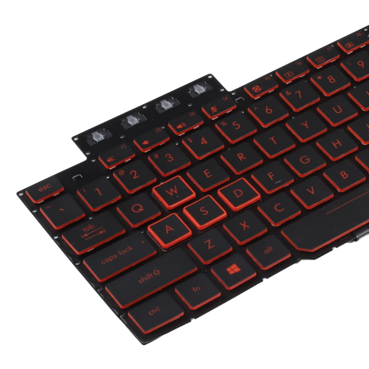For Asus FX80 FX80GE FZ80G ZX80G FX505 US Version Keyboard with Backlight - Replacement Keyboards by PMC TechLife | Online Shopping South Africa | PMC TechLife