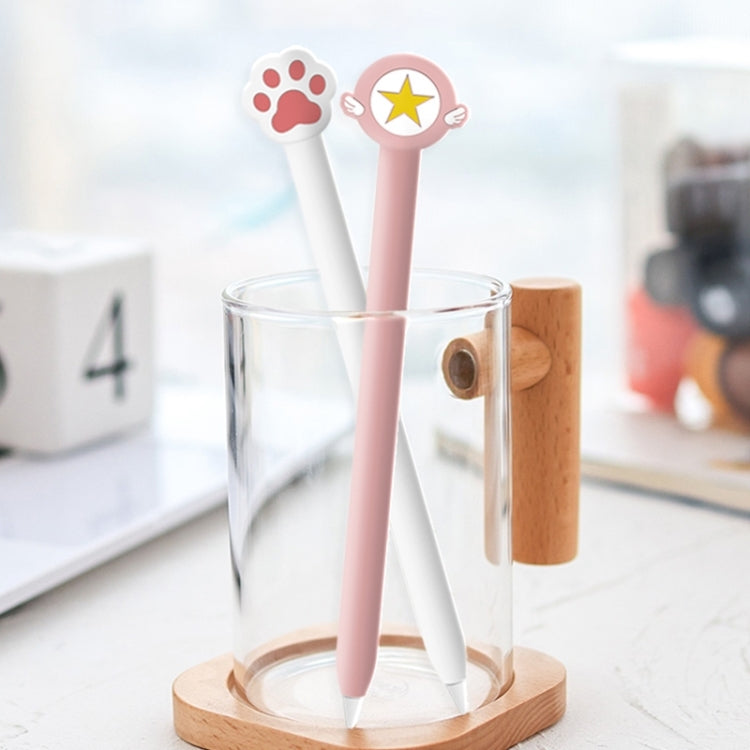 Cute Cartoon Silicone Protective Cover for Apple Pencil 2(Green) - Pencil Accessories by PMC TechLife | Online Shopping South Africa | PMC TechLife